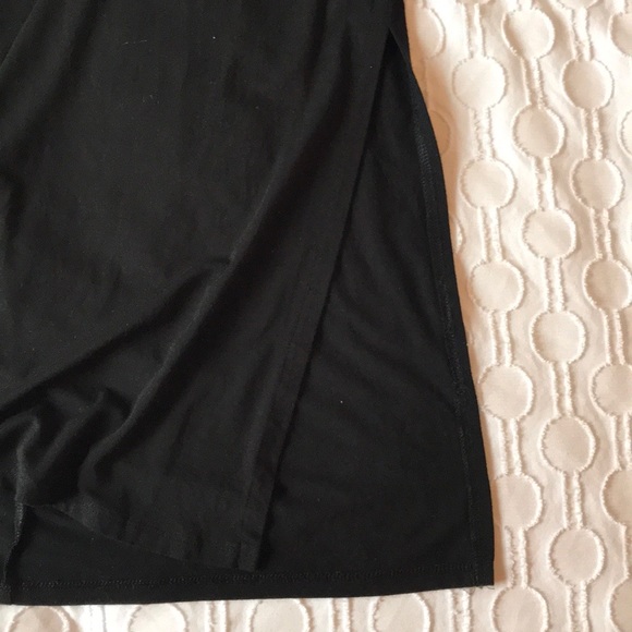 J. Jill black maxi minimalist long sleeve dress - Picture 3 of 7